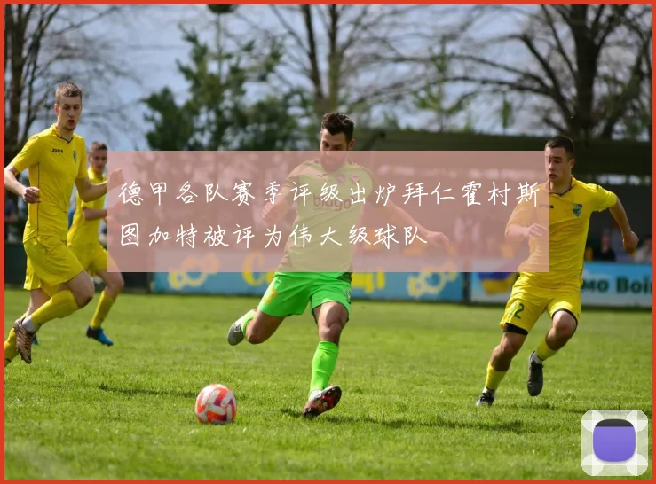 德甲各队赛季评级出炉拜仁霍村斯图加特被评为伟大级球队